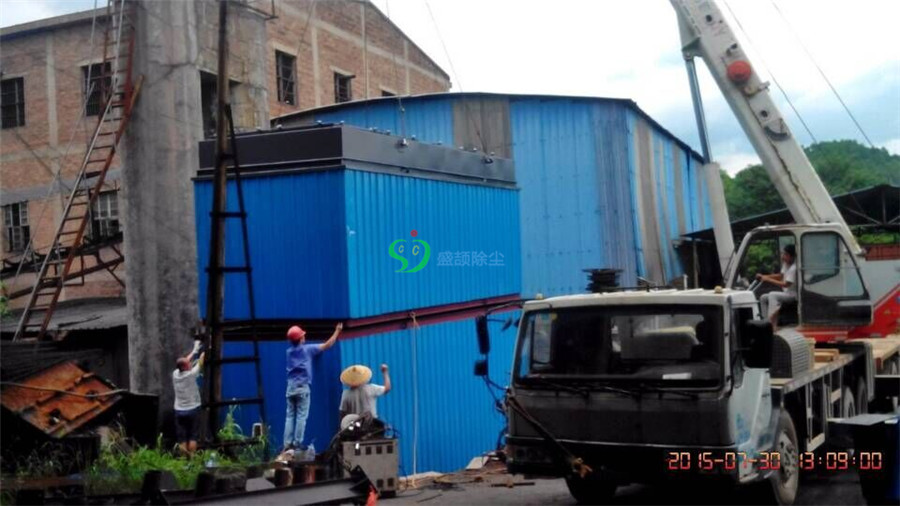 6吨生物质锅炉布袋除尘器